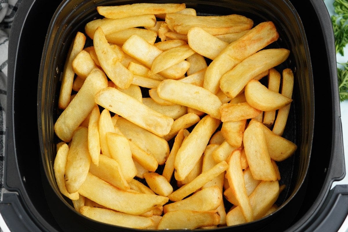 steak fries in an air fryer