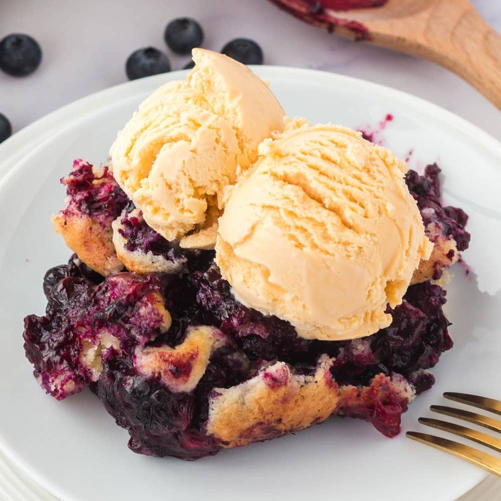 Triple Berry Sugar Cookie Cobbler