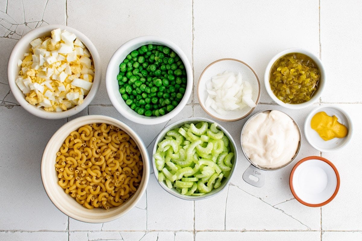 macaroni salad ingredients