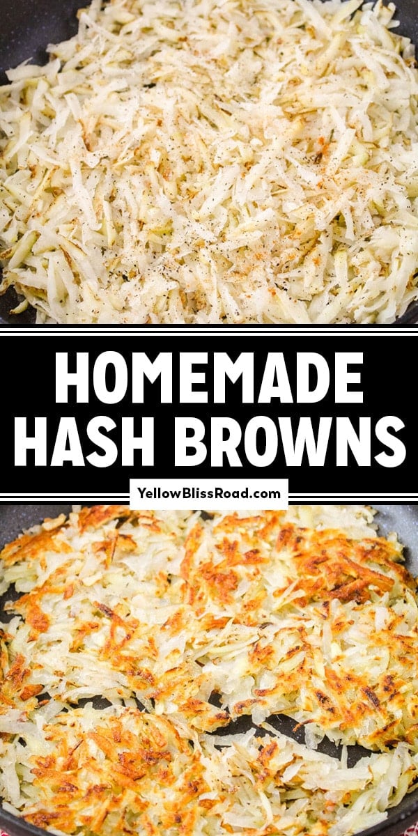 How to Make Hash Browns (crispy, buttery hash browns recipe) - Maplewood  Road