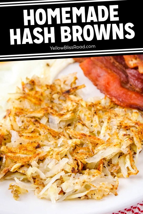 Crispy Shredded Hash Browns Recipe