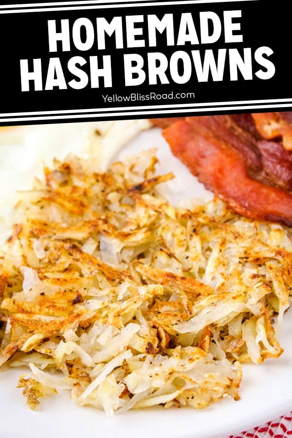 How to Make Homemade Shredded Hash Browns - Fox Valley Foodie