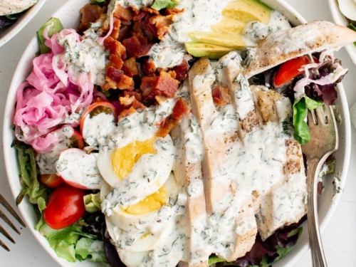 is panera green goddess dressing keto Salad with Chicken Dress for girls