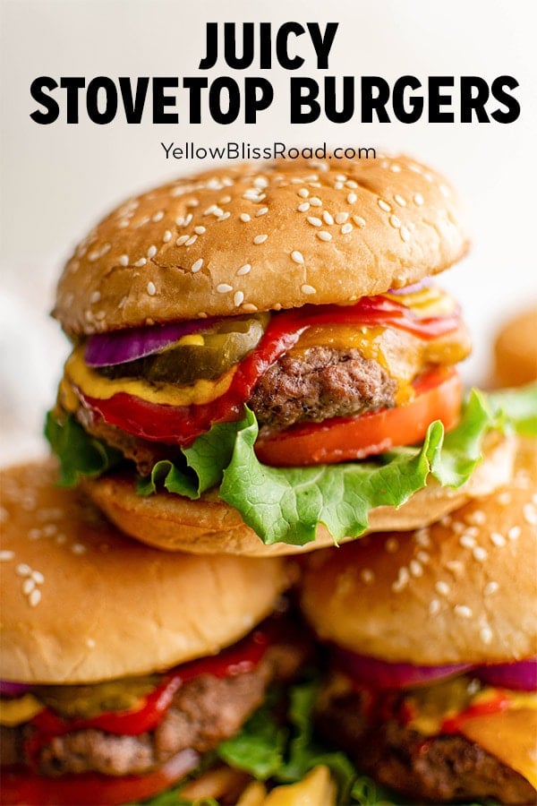 Stovetop Burgers - How To Cook Burgers on the Stove