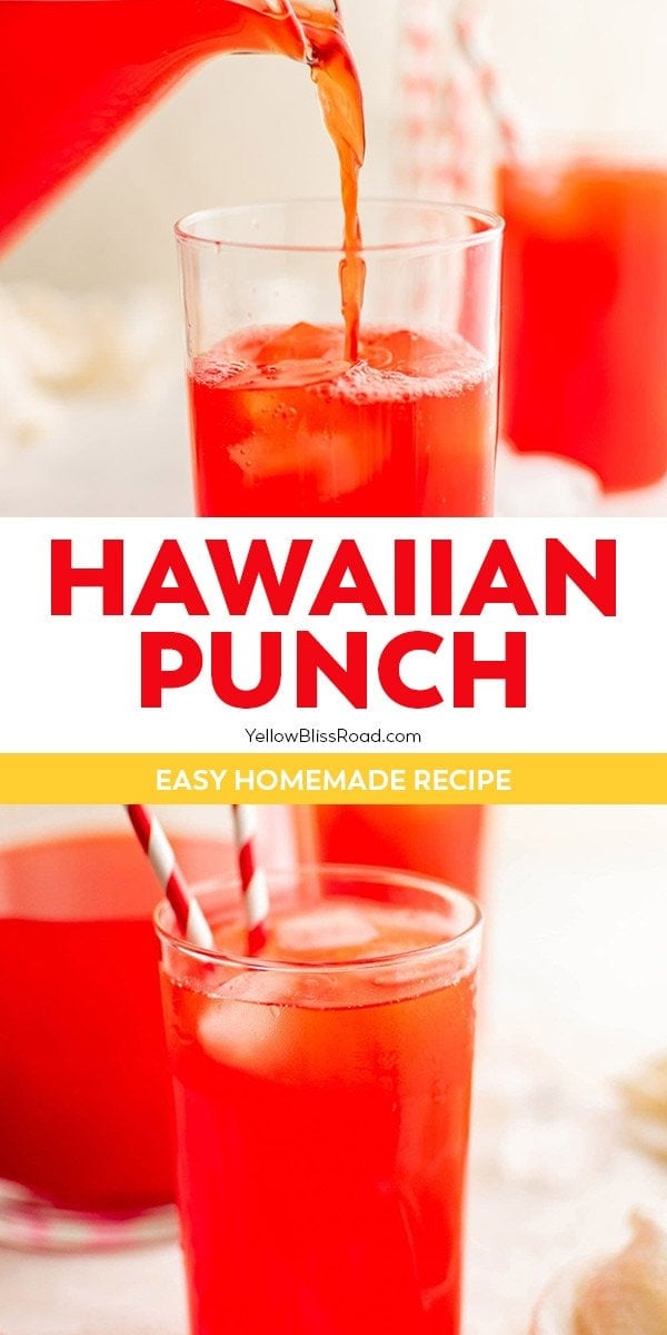 Homemade Hawaiian Punch