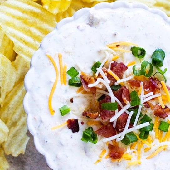 Cheesy Bacon Ranch Dip