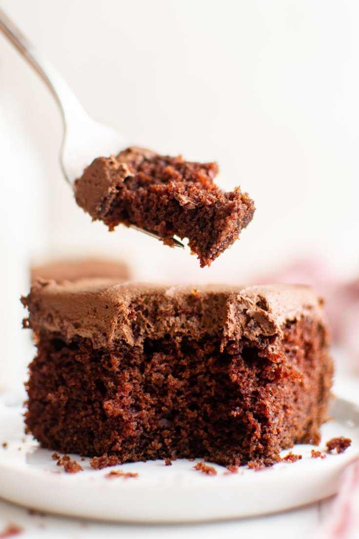Old Fashioned Chocolate Mayonnaise Cake