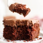 Chocolate Mayo Cake social media image.