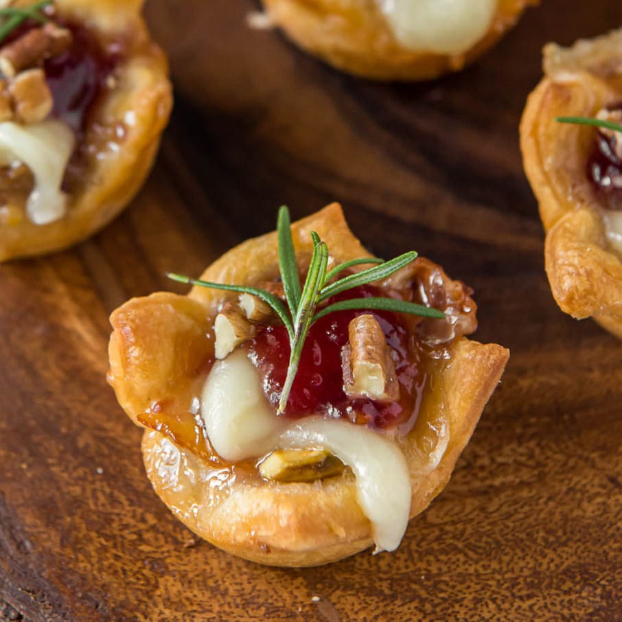 Cranberry Brie Bites