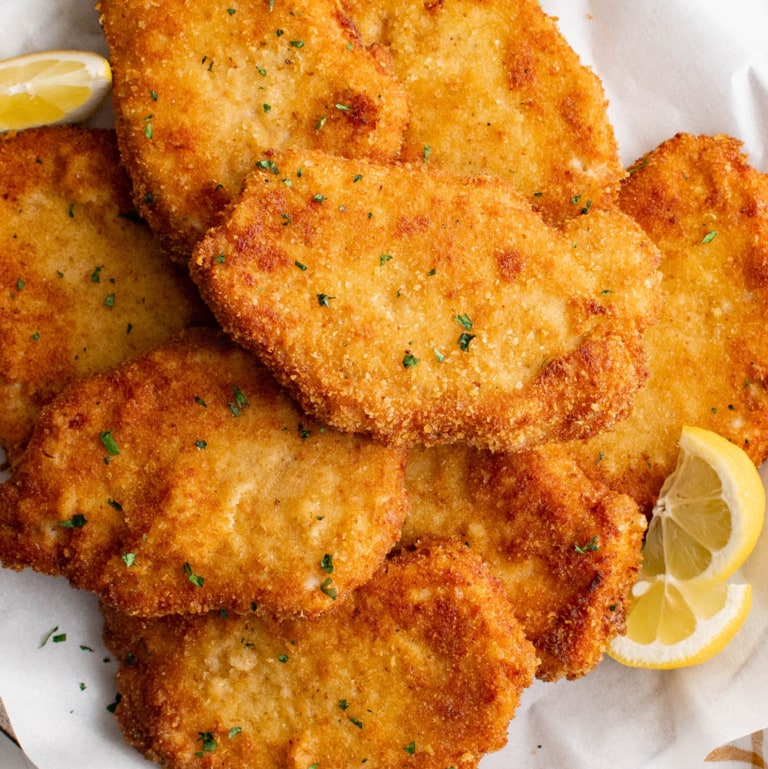 Easy German Pork Schnitzel