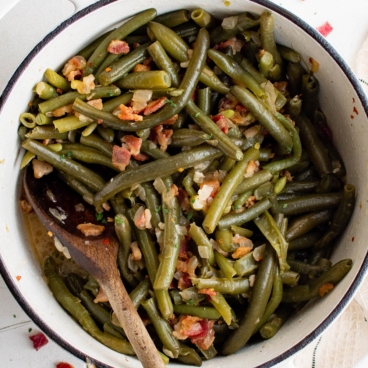 Southern Green Beans | YellowBlissRoad.com