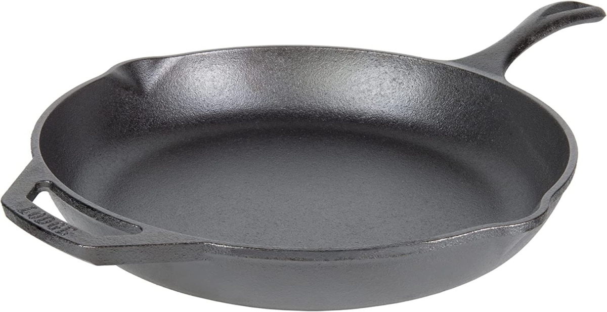 Cast iron skillet. 