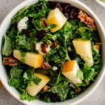 Kale salad, social media image.