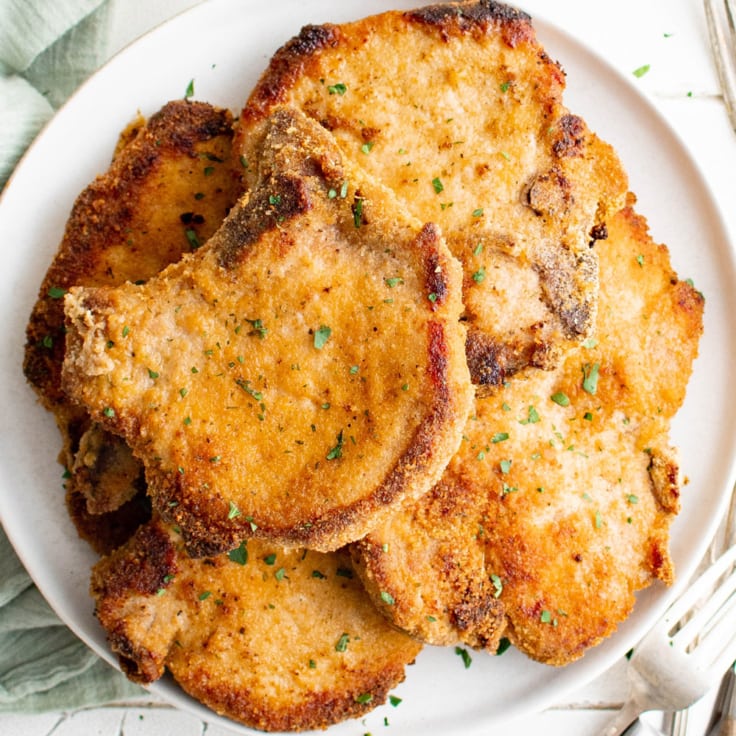 Shake and Bake Pork Chops - Yellow Bliss Road