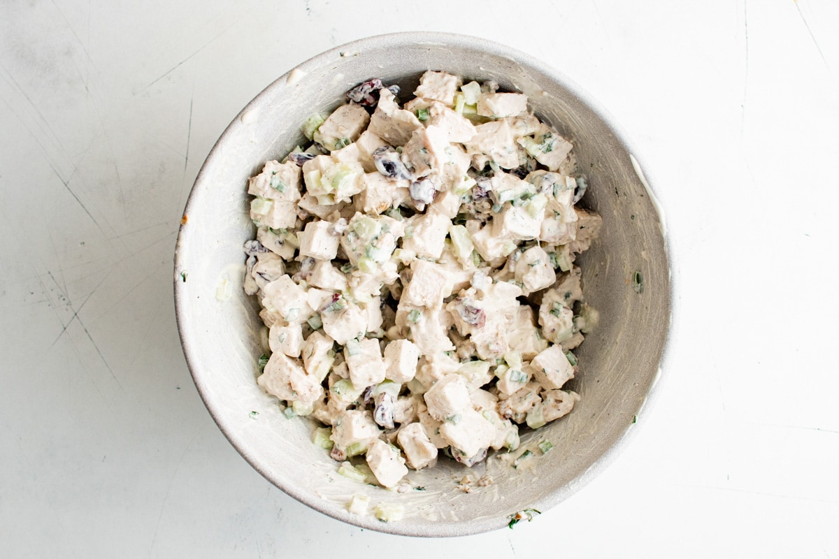 Mixed turkey salad.