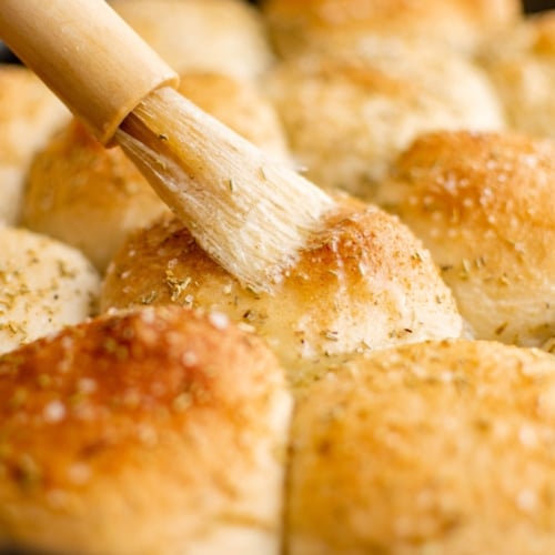 Buttery Frozen Dinner Rolls (with Rhodes Rolls)