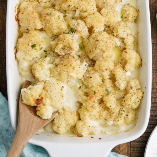 Cauliflower Gratin Yellow Bliss Road