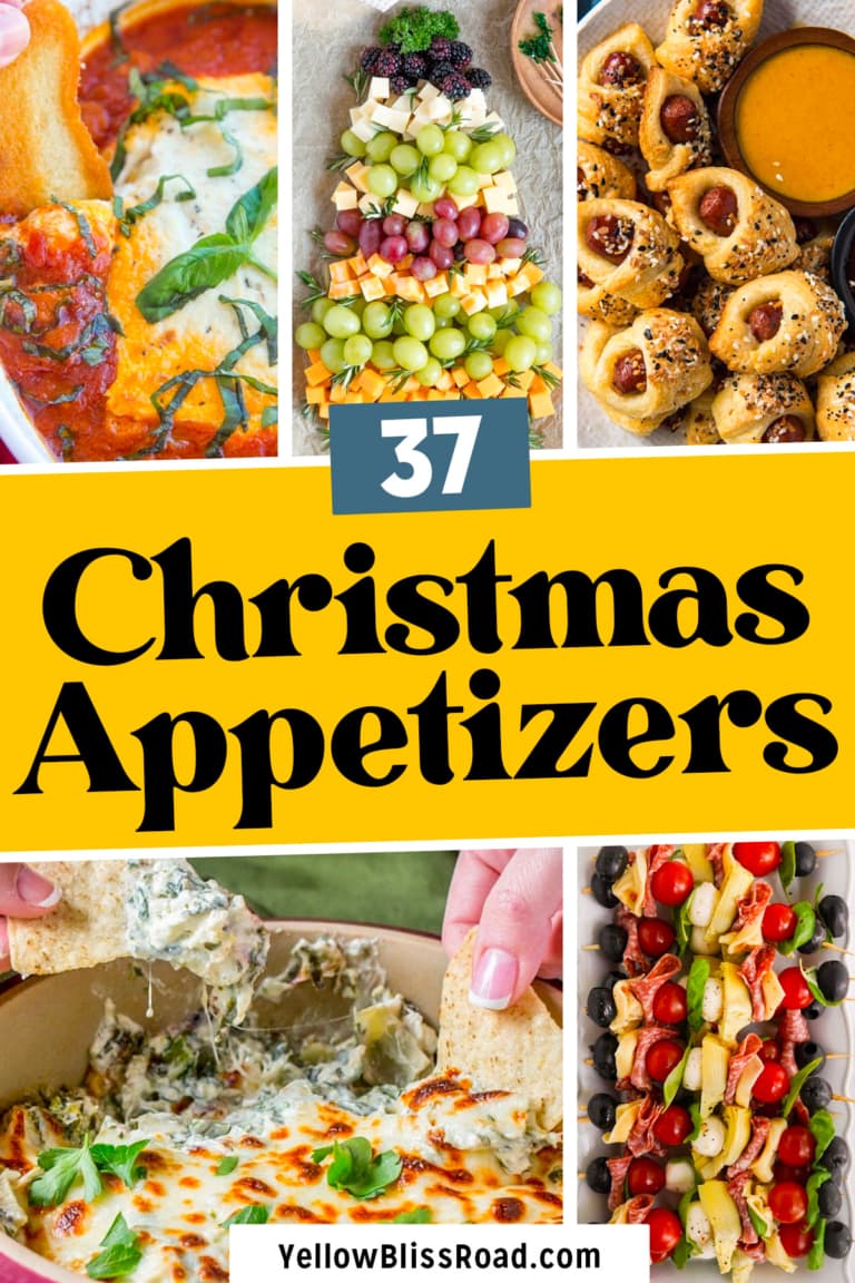 37 Festive Christmas Appetizers - Yellow Bliss Road