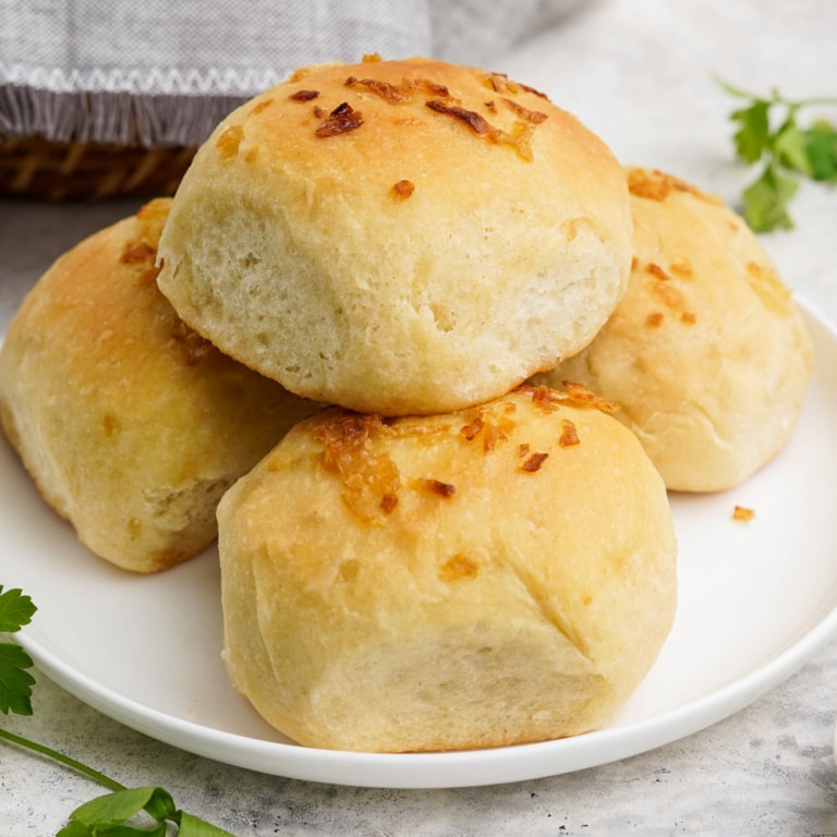 Soft Onion Rolls Yellow Bliss Road