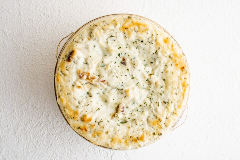 Cheesy Baked Garlic Dip Yellow Bliss Road