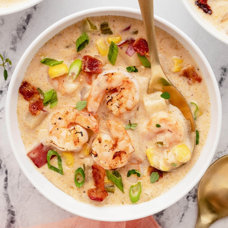 Shrimp Corn Chowder Yellow Bliss Road