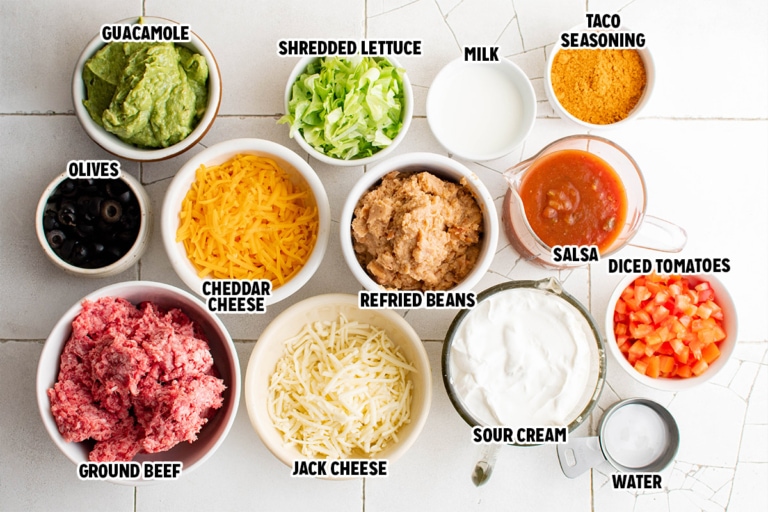 7 Layer Taco Dip Yellow Bliss Road