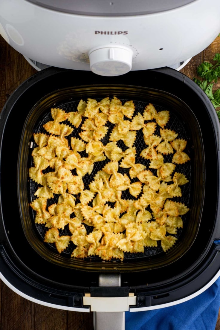 Air Fryer Pasta Chips Yellow Bliss Road