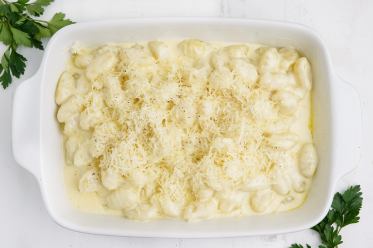 Baked Gnocchi Alfredo Yellow Bliss Road