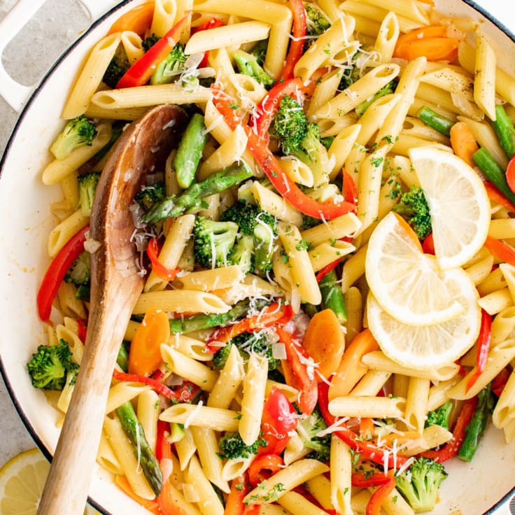 Penne Pasta Primavera (Spring Pasta)