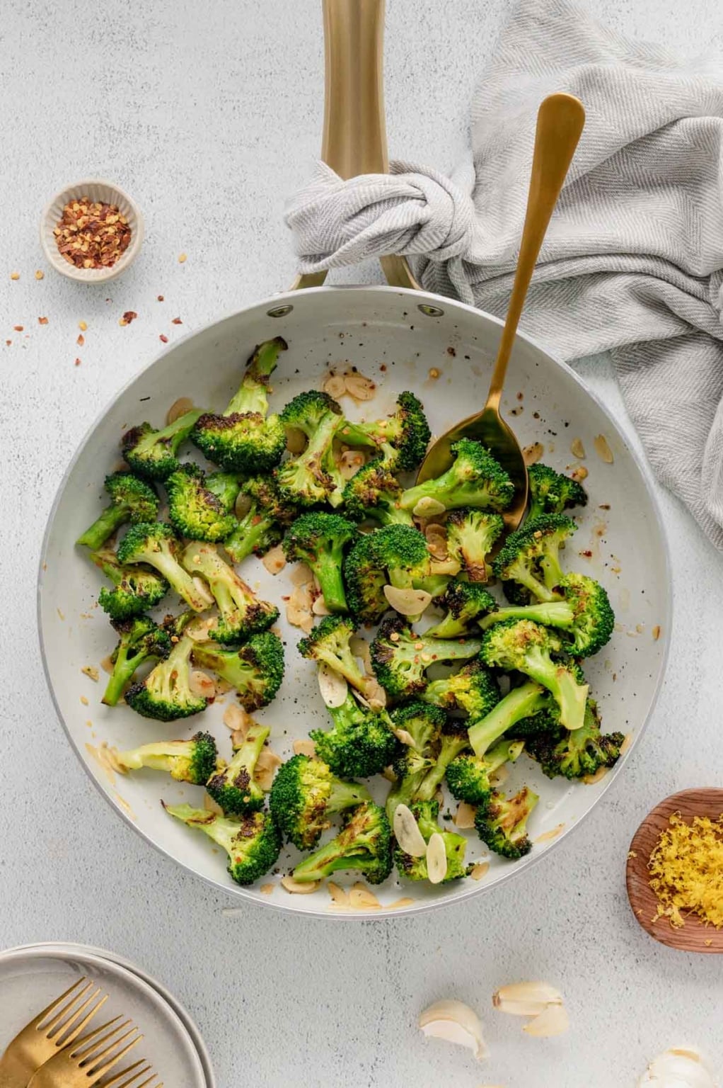 Sauteed Broccoli Yellow Bliss Road