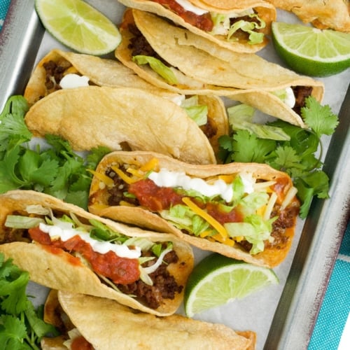 Air Fryer Tacos | YellowBlissRoad.com