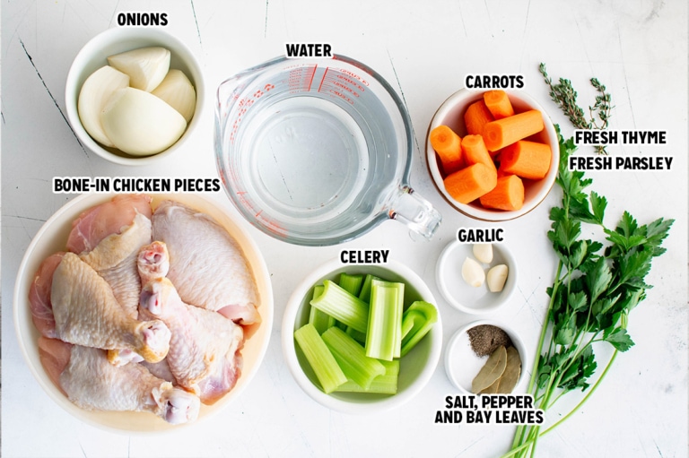 How To Make Chicken Broth (Homemade Chicken Broth)
