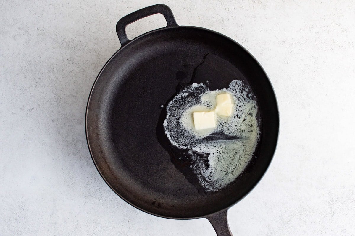 Cast Iron Skillet Potatoes - Biscuits & Burlap