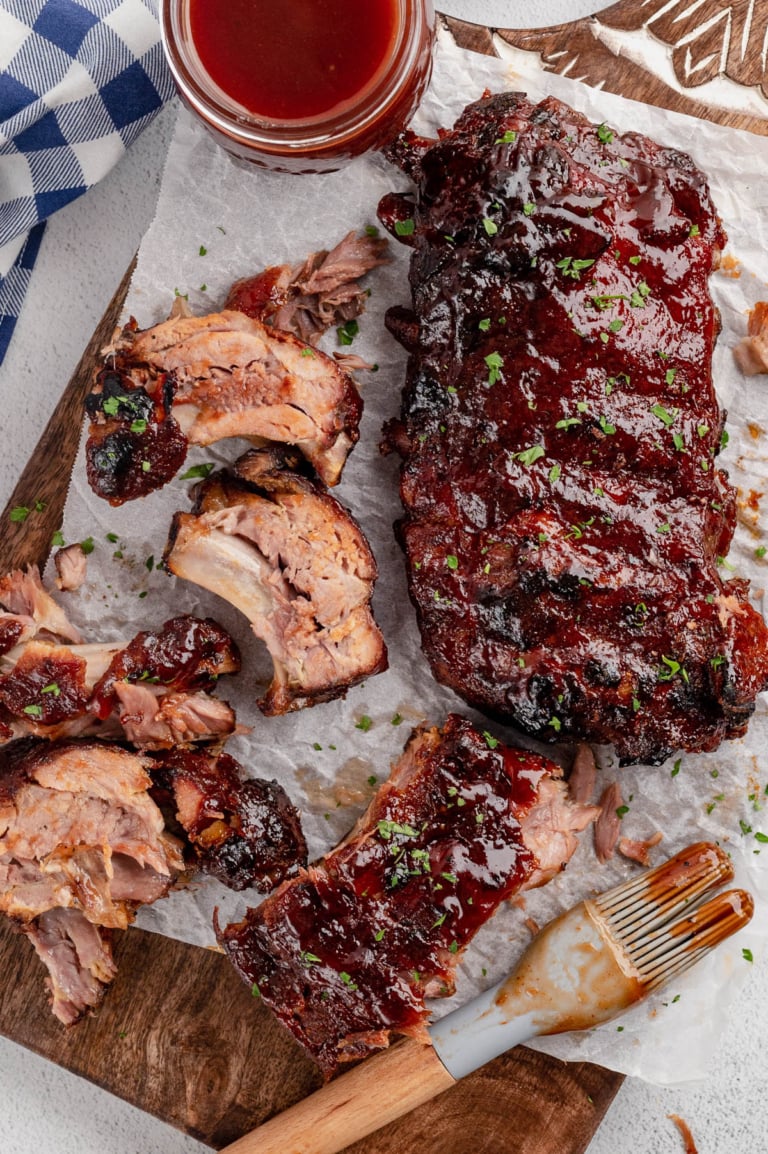 Slow Cooker Dr. Pepper BBQ Ribs