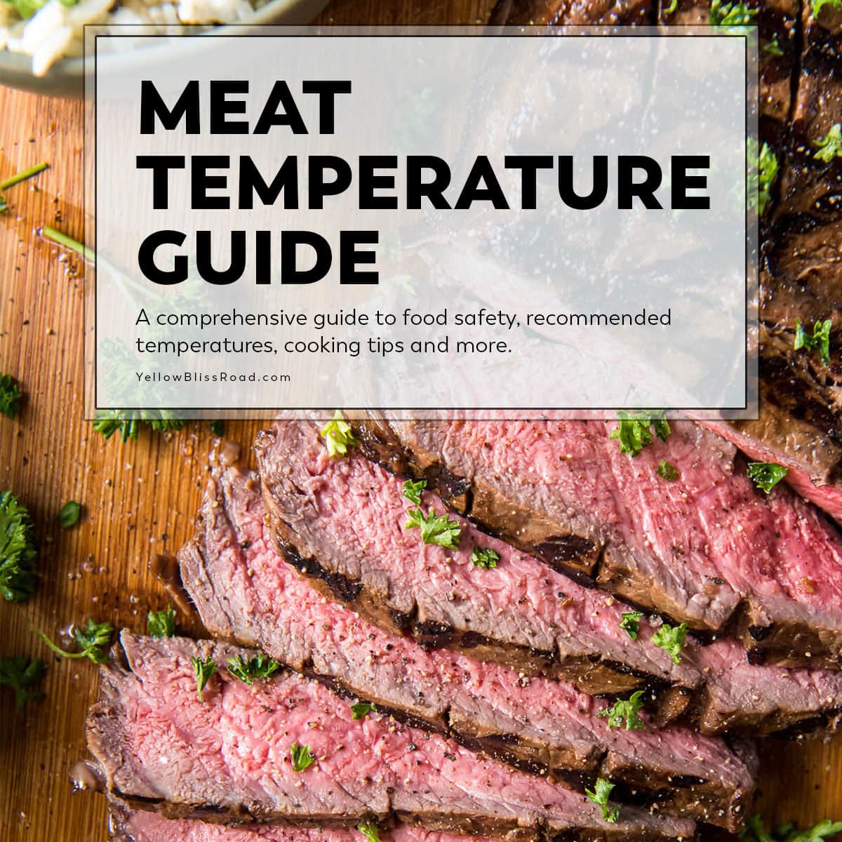 Printable Internal Meat Temperature Chart - FREE for You!