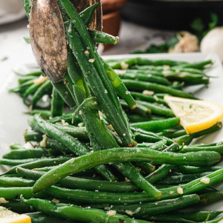Instant Pot Green Beans with Garlic Butter
