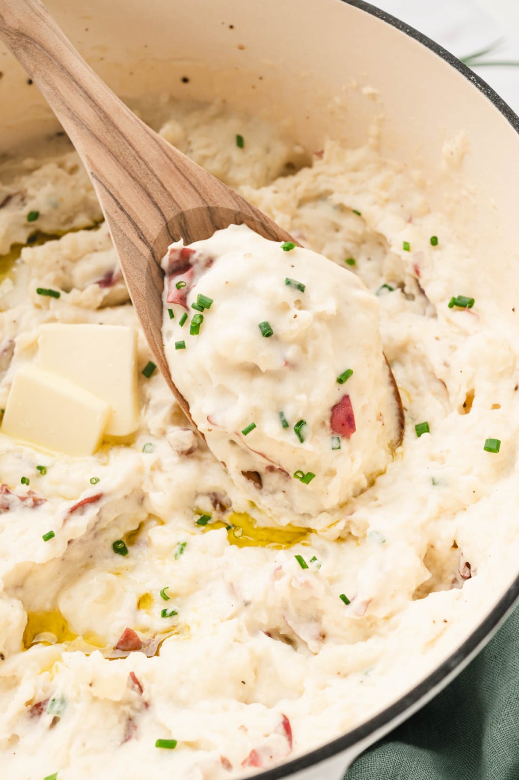 Red Skinned Mashed Potatoes - Yellow Bliss Road