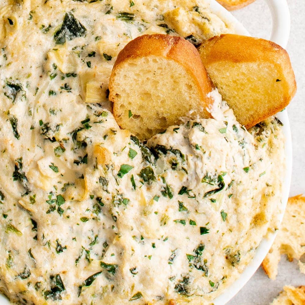Crab Spinach Artichoke Dip