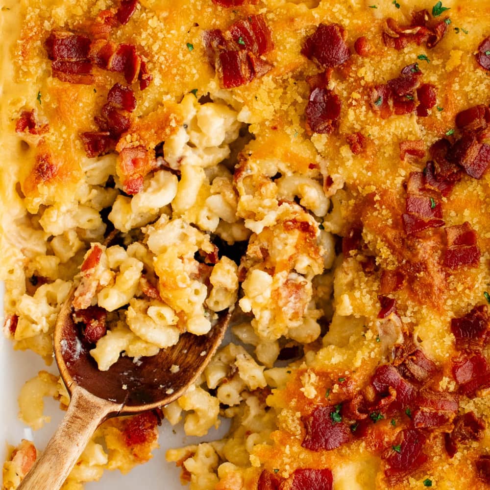 Bacon Baked Macaroni & Cheese