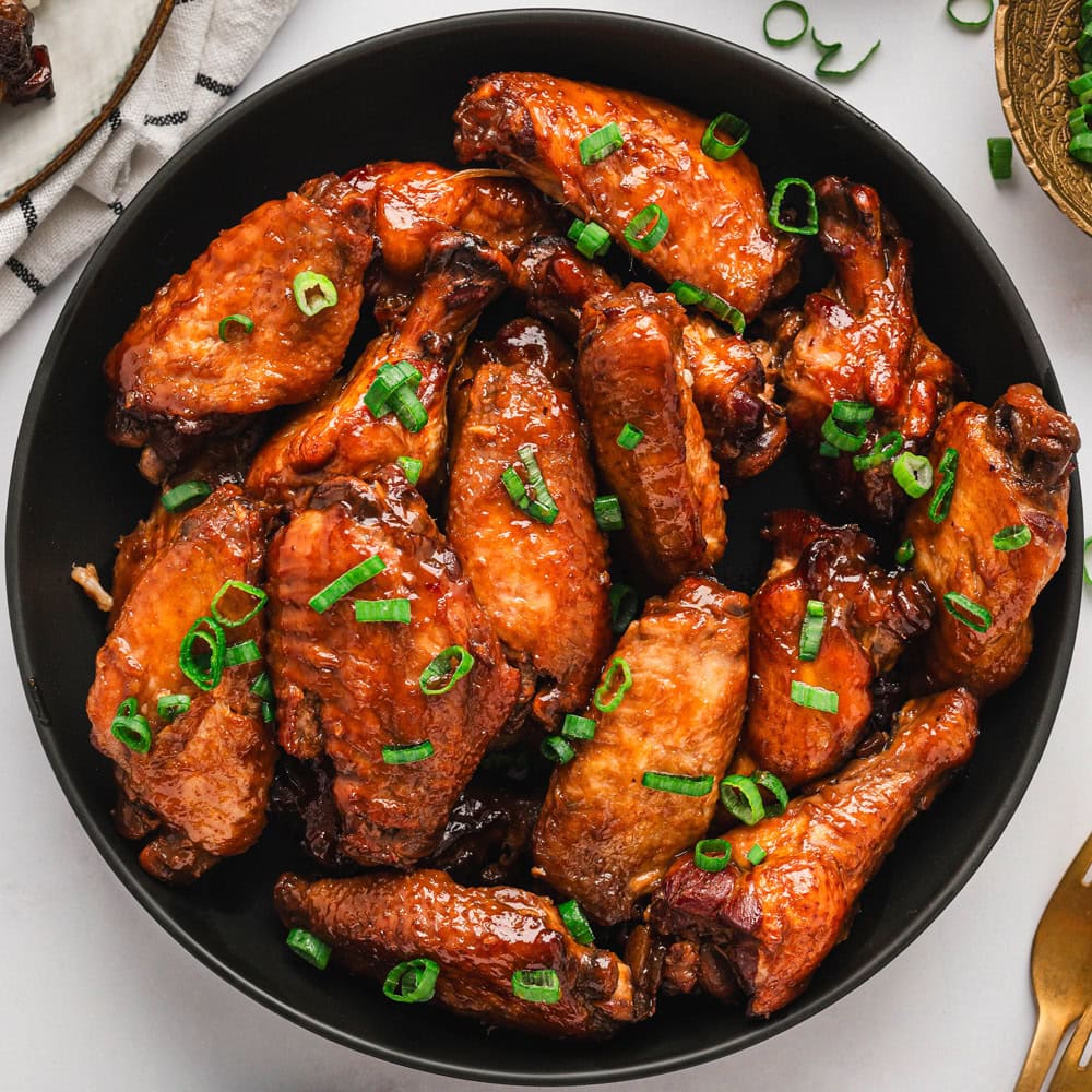 Slow Cooker Teriyaki Chicken Wings