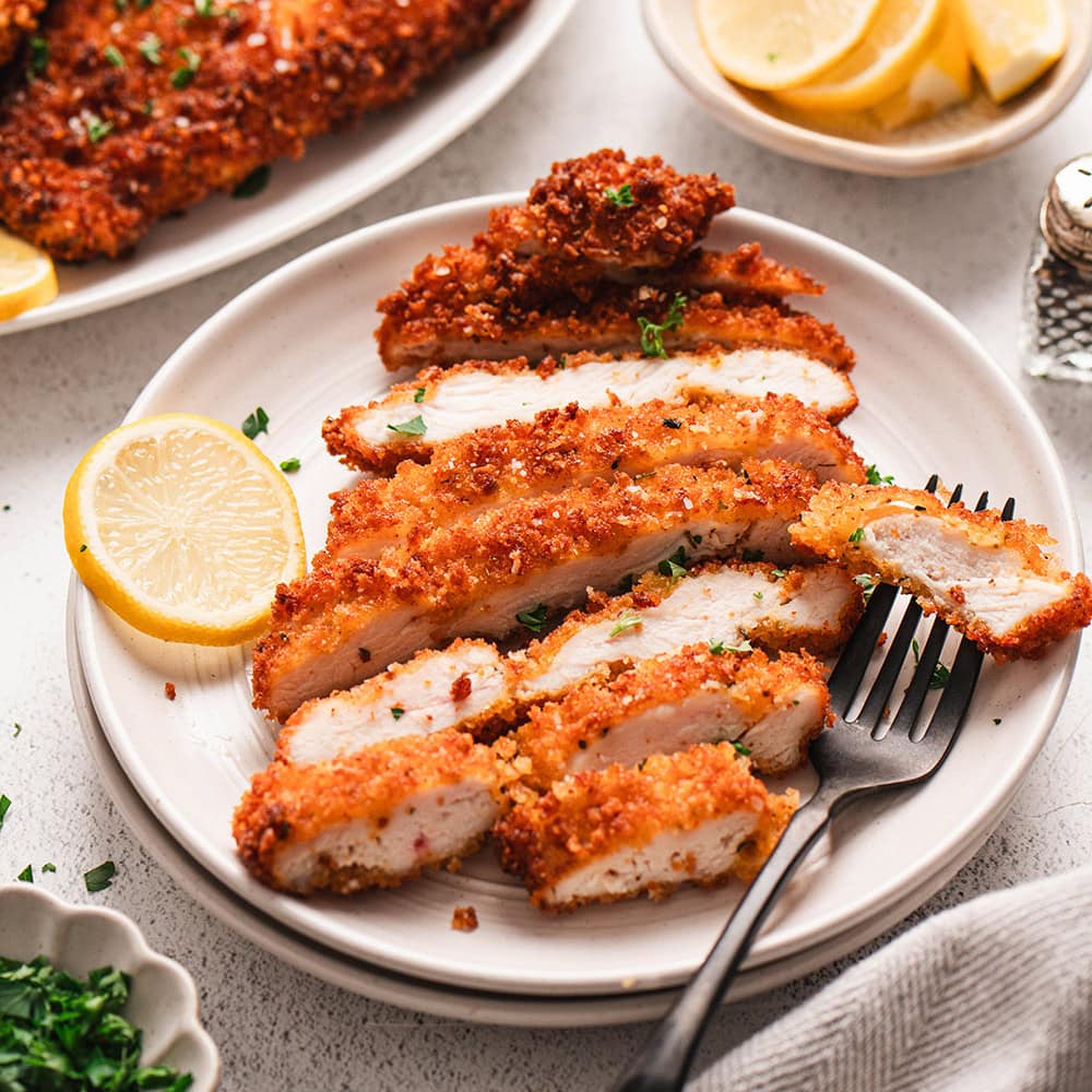 Crispy Chicken Cutlets