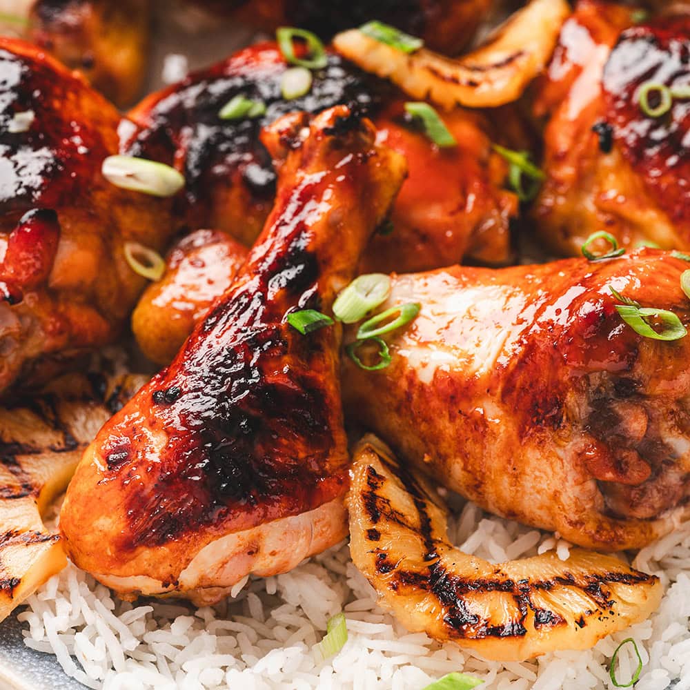 Hawaiian Barbecue Baked Chicken (Huli-Huli)