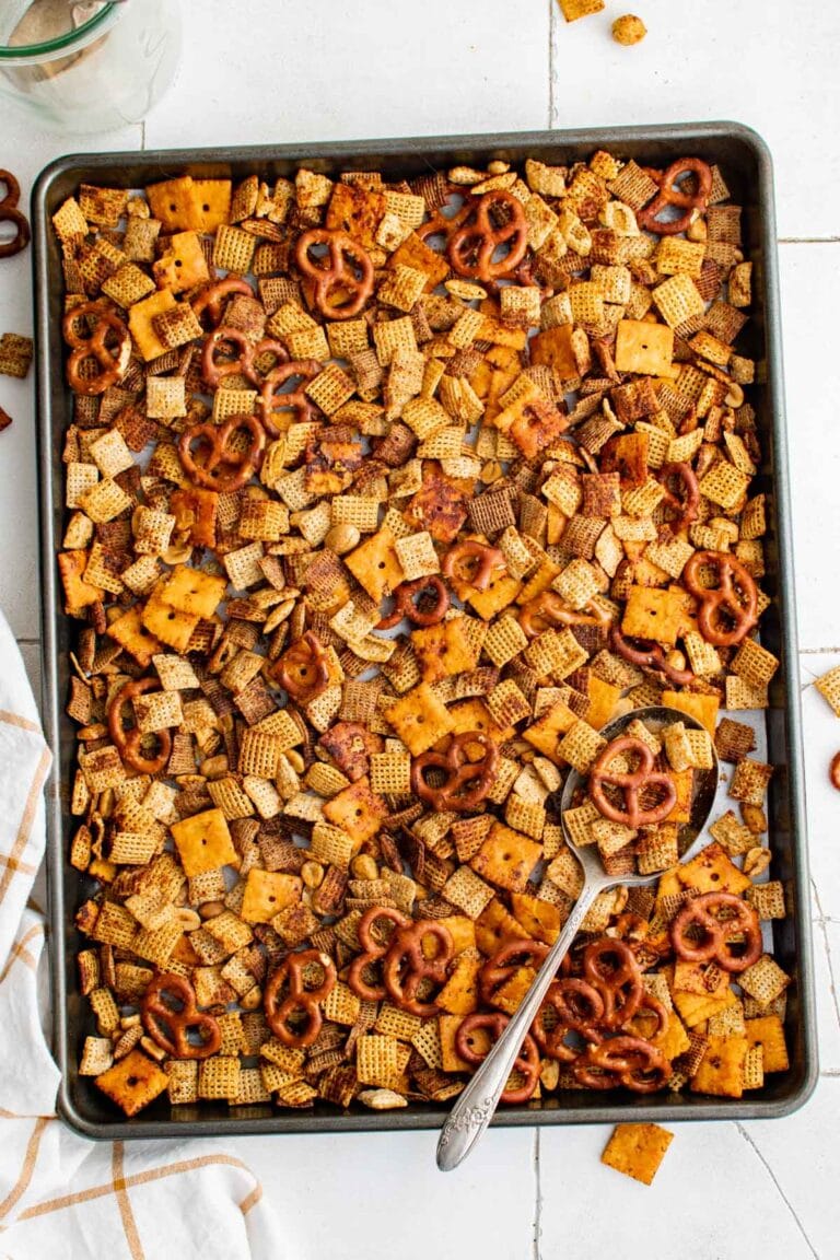 Spicy Chex Mix {Easy Recipe for Holidays or Game Day} – Yellow Bliss Road