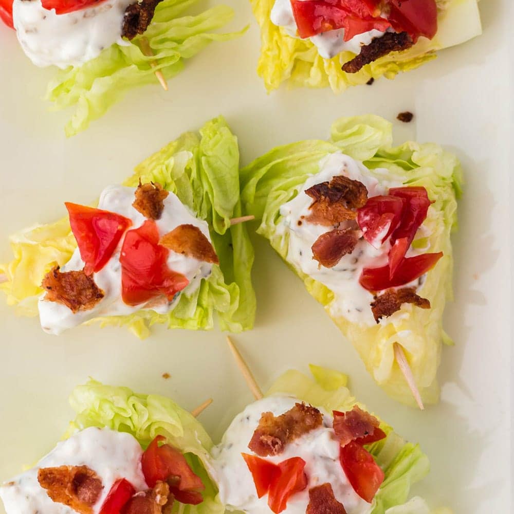 Wedge Salad Bites