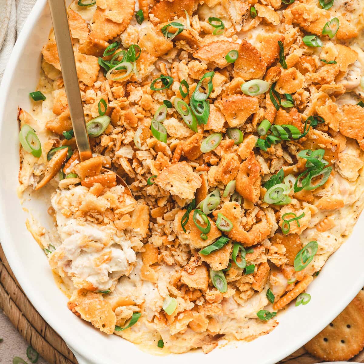Ritz Cracker Chicken Casserole